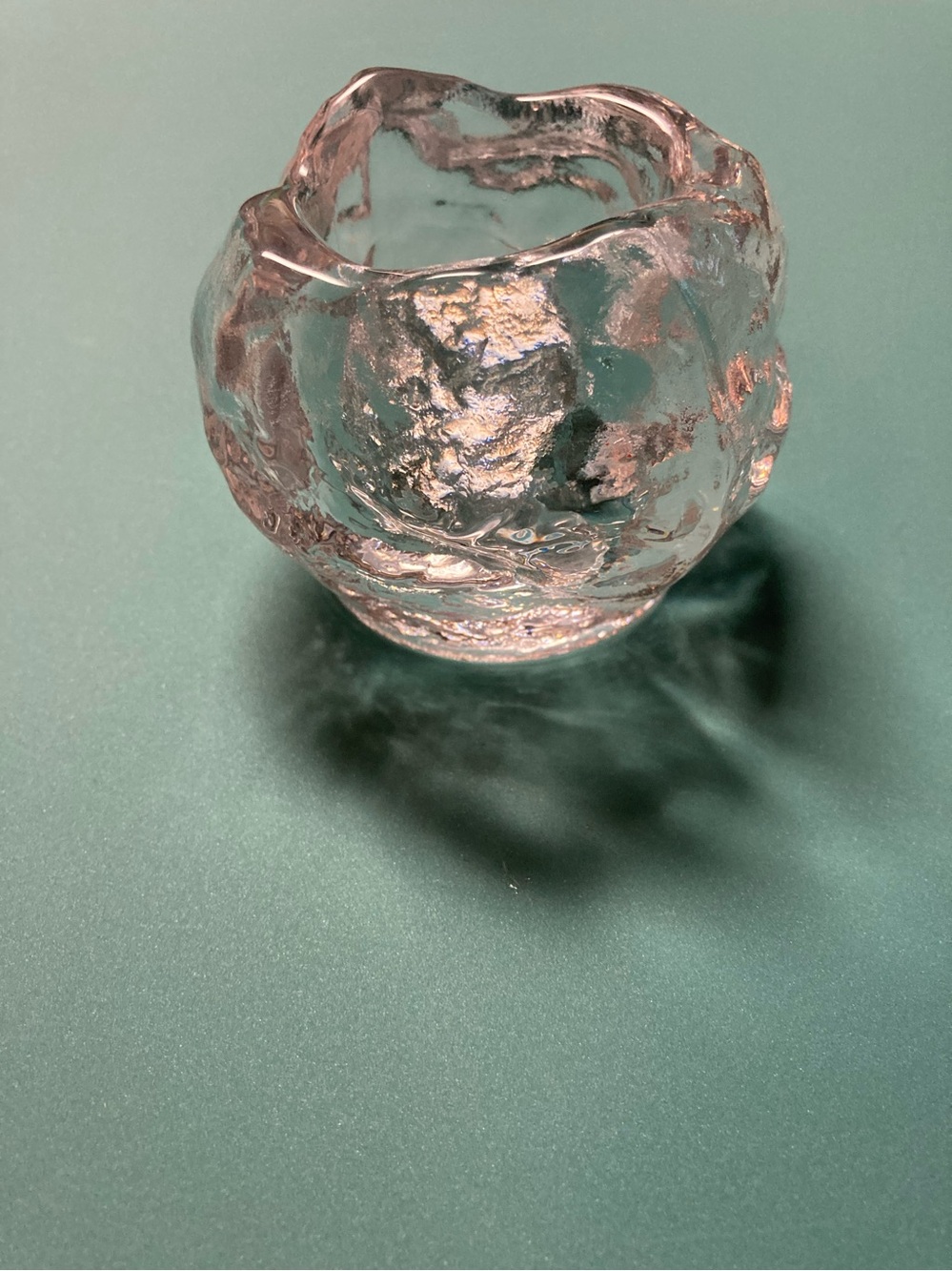 Kosta Boda Snowball Votive Candle